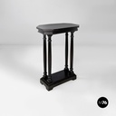 Italian antique turned wood consolle or coffee table, end of 1800s