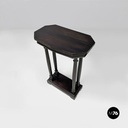 Italian antique turned wood consolle or coffee table, end of 1800s