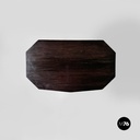 Italian antique turned wood consolle or coffee table, end of 1800s