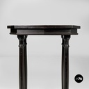 Italian antique turned wood consolle or coffee table, end of 1800s