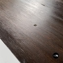 Italian antique turned wood consolle or coffee table, end of 1800s