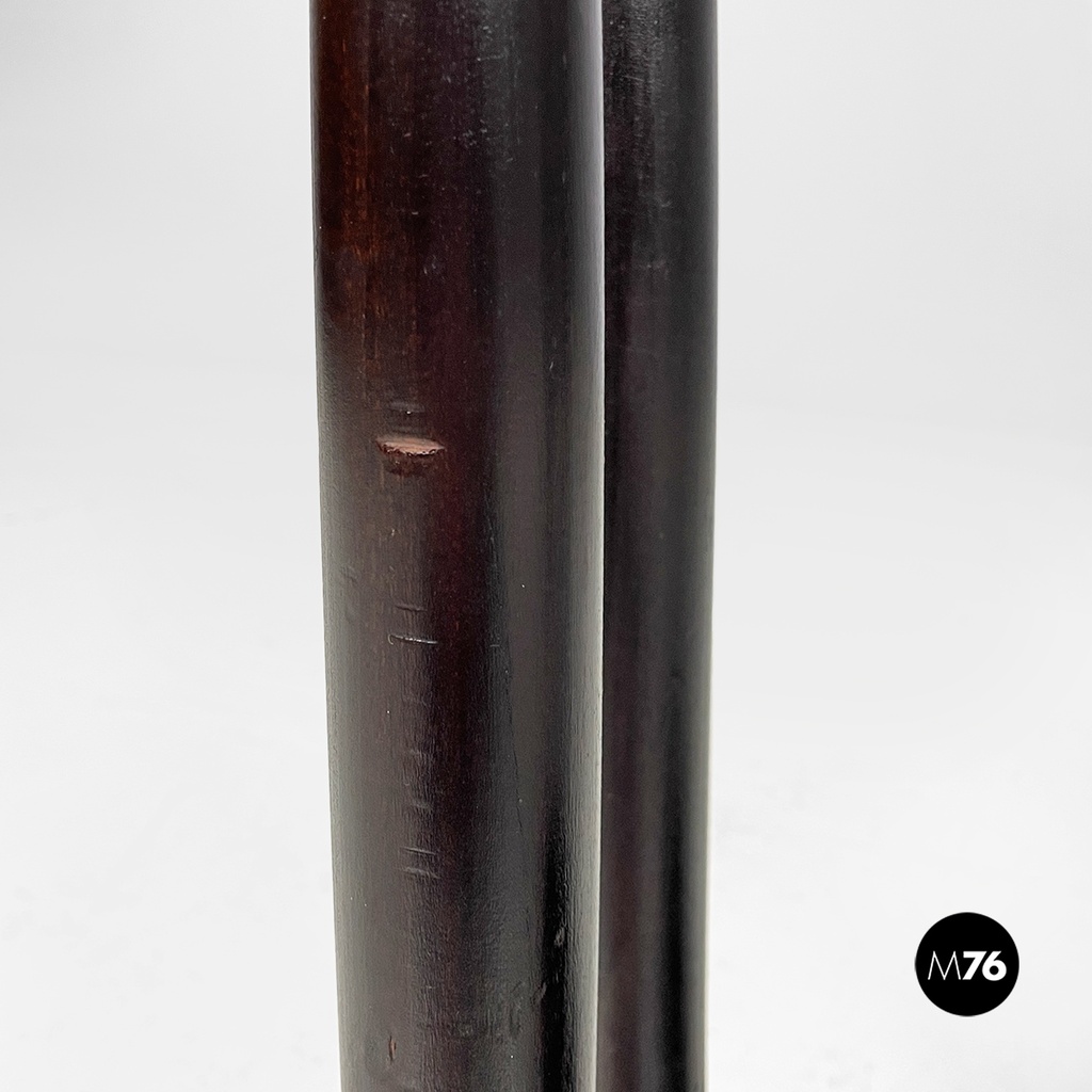 Italian antique turned wood consolle or coffee table, end of 1800s