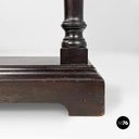 Italian antique turned wood consolle or coffee table, end of 1800s
