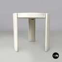 Italian modern stackable red white coffee table 780/783 Frattini Cassina, 1970s