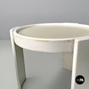 Italian modern stackable red white coffee table 780/783 Frattini Cassina, 1970s