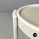 Italian modern stackable red white coffee table 780/783 Frattini Cassina, 1970s