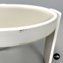 Italian modern stackable red white coffee table 780/783 Frattini Cassina, 1970s