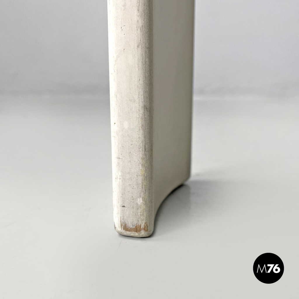 Italian modern stackable red white coffee table 780/783 Frattini Cassina, 1970s