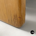 Italian mid-century modern black faux leather sofa Bastiano Scarpa Gavina 1960s