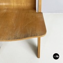 Italian modern Light wood Chairs Peota by Gigi Sabadin, 1970s