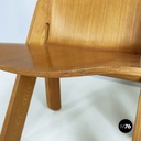 Italian modern Light wood Chairs Peota by Gigi Sabadin, 1970s