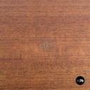 Italian mid-century modern Wooden sideboard with drawers and sliding doors 1960s