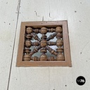 French modern hexagonal white wooden coffee tables by Roche Bobois, 1980s