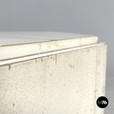 French modern hexagonal white wooden coffee tables by Roche Bobois, 1980s