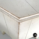 French modern hexagonal white wooden coffee tables by Roche Bobois, 1980s