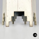 French modern hexagonal white wooden coffee tables by Roche Bobois, 1980s