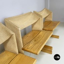 Italian mid-century modern Chairs Canossa by Gigi Sabadin for Stilwood, 1970s