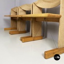 Italian mid-century modern Chairs Canossa by Gigi Sabadin for Stilwood, 1970s