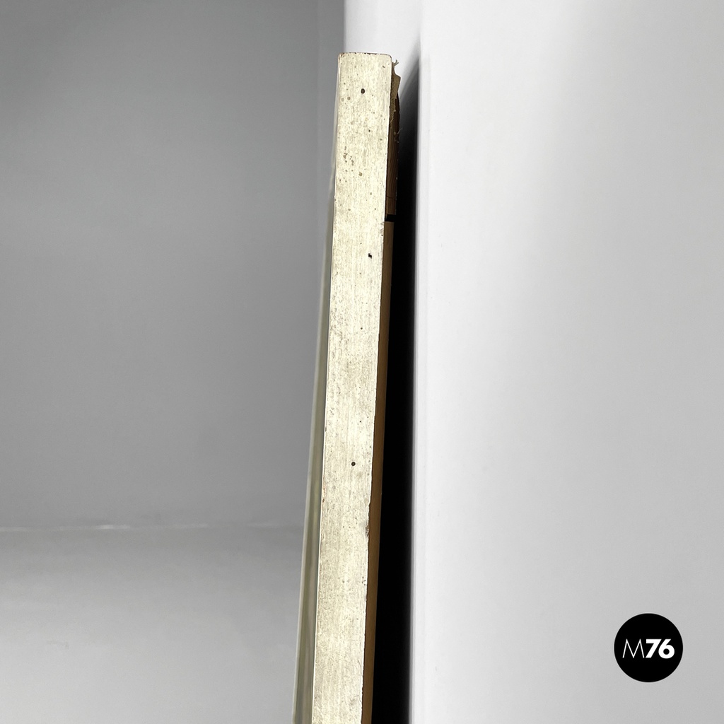 Italian modern urban landscape airbrush painting by Alvise Besutti, 1980s