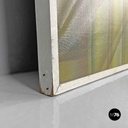 Italian modern urban landscape airbrush painting by Alvise Besutti, 1980s