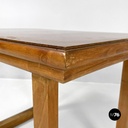 Italian Art Deco wooden coffee table, 1940s