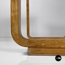 Italian Art Deco wooden coffee table, 1940s