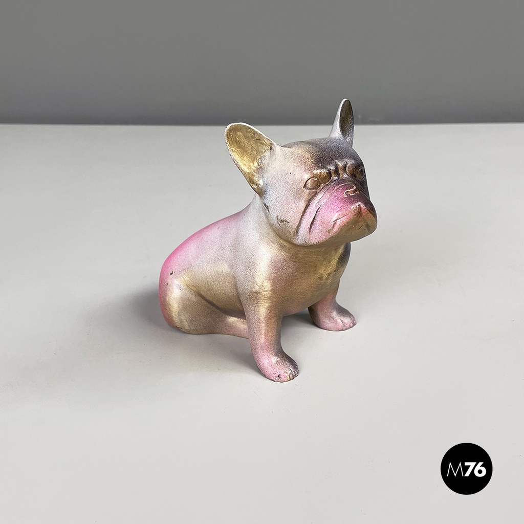French post-modern Bronze sculpture Doggy John by Julien Marinetti, 2000s
