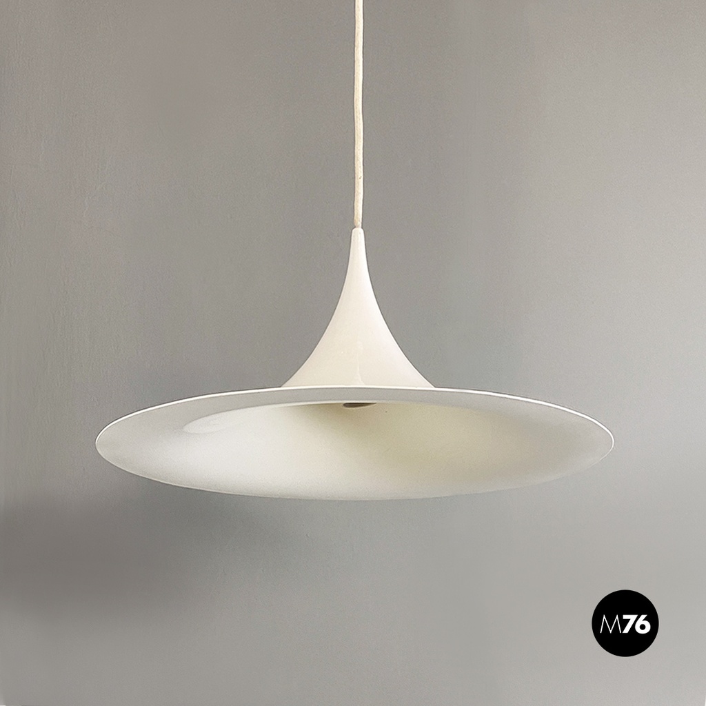 Denmark Modern Semi Chandelier by Claus Bonderup & Thorup for Fog & Mørup 1970s