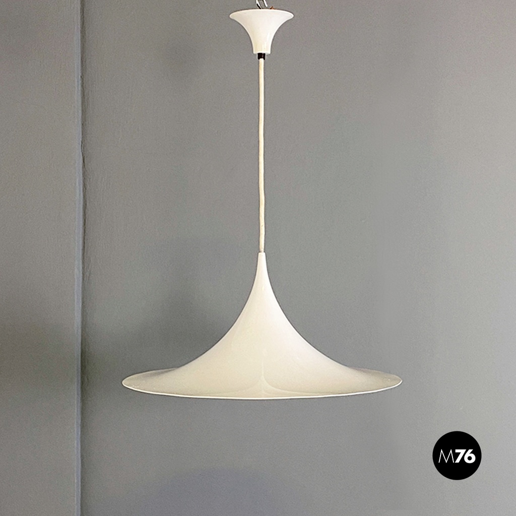 Denmark Modern Semi Chandelier by Claus Bonderup & Thorup for Fog & Mørup 1970s