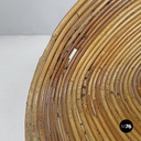 Italian mid-century modern bamboo magazine rack by Vivai Del Sud, 1960s