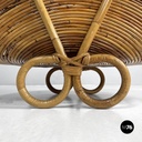 Italian mid-century modern bamboo magazine rack by Vivai Del Sud, 1960s