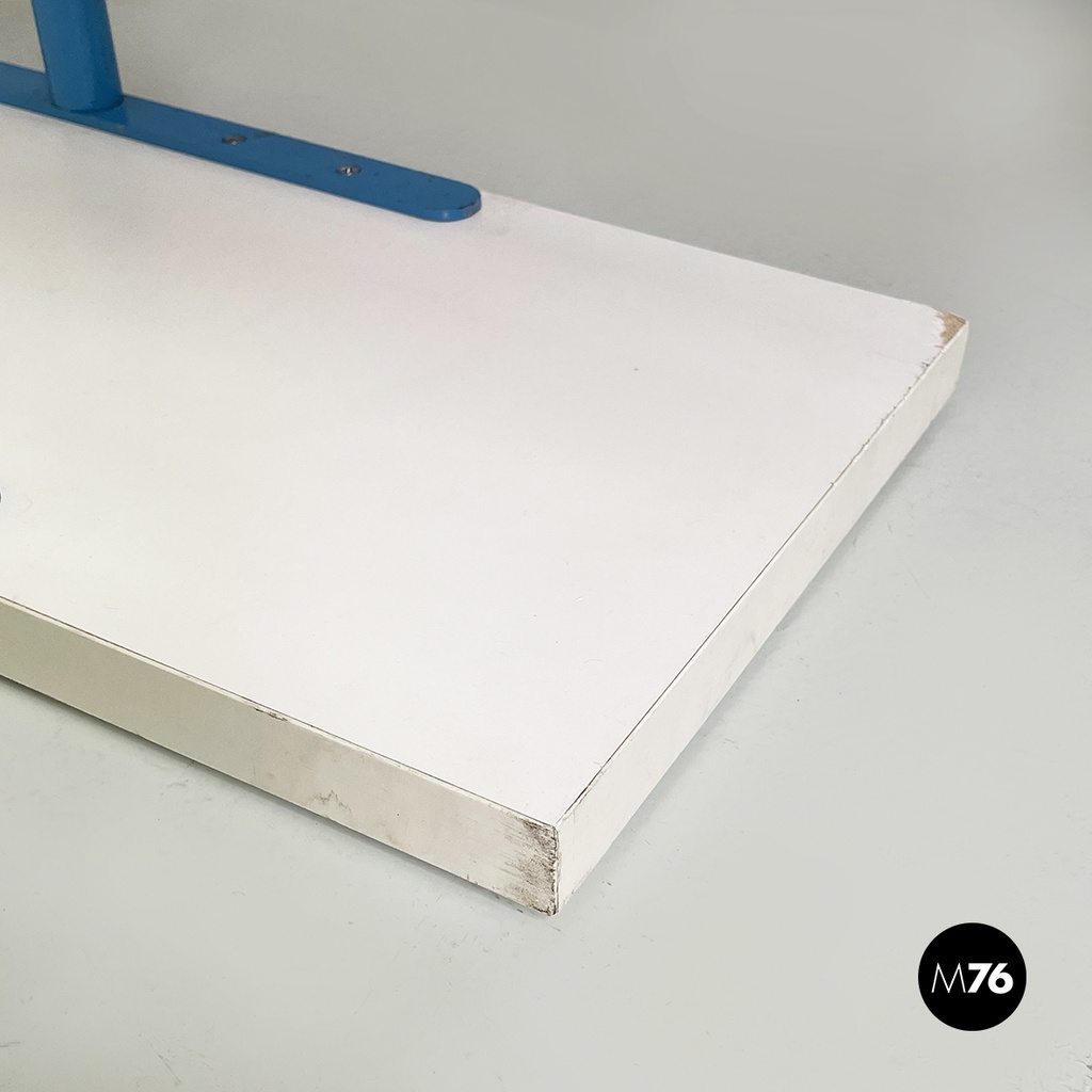 Italian modern Glass, wood metal Bookcase Gritti by Andrea Branzi Memphis, 2000s