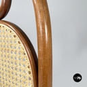 Italian mid-century modern Vienna straw and wood chair, 1900-1950s