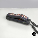 Italian modern grey decorated plastic telephone Twin Phone Deco by Swatch, 1980s