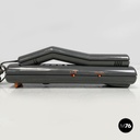 Italian modern grey decorated plastic telephone Twin Phone Deco by Swatch, 1980s