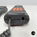 Italian modern grey decorated plastic telephone Twin Phone Deco by Swatch, 1980s