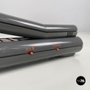 Italian modern grey decorated plastic telephone Twin Phone Deco by Swatch, 1980s