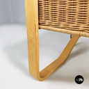 Finnish modern wood, wicker Cart Tea Trolley 900 by Alvar AAlto for Artek, 1970s