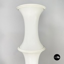 Italian modern Opaline glass floor lamp Bamboo by Enrico Tronconi, 1980s