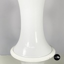 Italian modern Opaline glass floor lamp Bamboo by Enrico Tronconi, 1980s