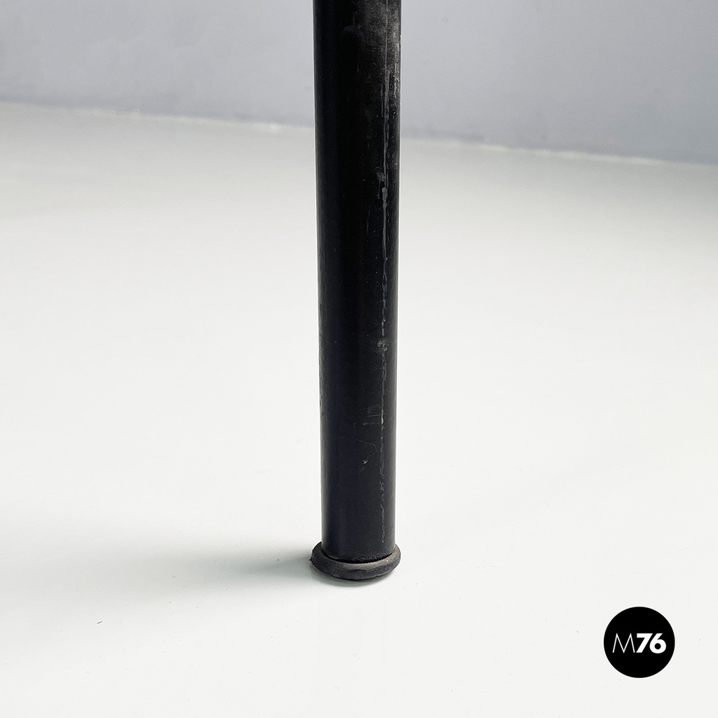 Italian modern Green leather chairs Movie by Marenco for Poltrona Frau, 1980s