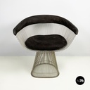 Usa modern Black fabric metal Cockpit chairs by Warren Platner for Knoll, 1970s