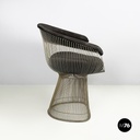 Usa modern Black fabric metal Cockpit chairs by Warren Platner for Knoll, 1970s