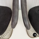 Usa modern Black fabric metal Cockpit chairs by Warren Platner for Knoll, 1970s