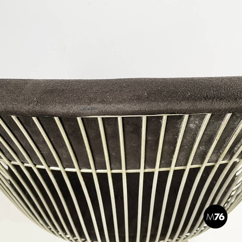 Usa modern Black fabric metal Cockpit chairs by Warren Platner for Knoll, 1970s