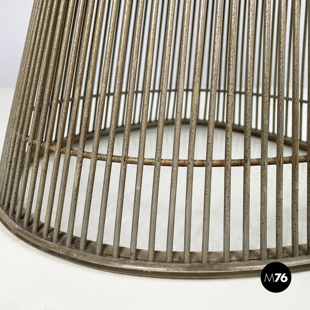 Usa modern Black fabric metal Cockpit chairs by Warren Platner for Knoll, 1970s