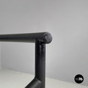 French modern black metal armchair Dr Sonderbar by Philippe Starck for XO, 1980s