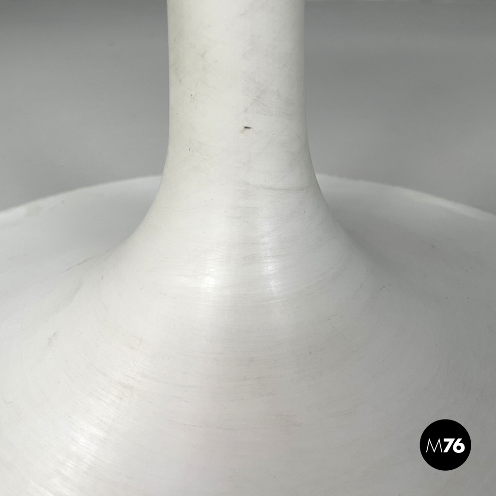 American modern floral fabric round stool Tulip by Eero Saarinen for Knoll 1970s