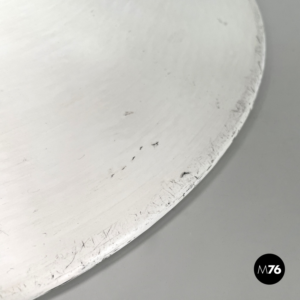 American modern floral fabric round stool Tulip by Eero Saarinen for Knoll 1970s