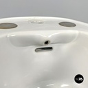 Italian modern blue ceramic bidet by Antonia Campi for Richard Ginori, 1970s